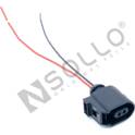 Kit de réparation pour câbles, capteur de vitesse de roue Sollo - 02U90390