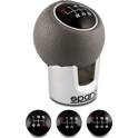 Pommeau cromado couro cinzento SPARCO liseret prata SPARCO - 931702