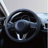 Auto Couvre Volant pour Mitsubishi Montero Sport 2015-2019, pelucheus  Housse de Volant Antidérapant Respirant Protège-Volant Chaude l'hiver  Volant