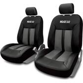 2 housses s-line sparco gris/noir SPARCO - SPC1018GR
