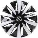 Enjolivers silver/black Lazio 16'' SPARCO (Faltschachtel 4) SPARCO - 929516
