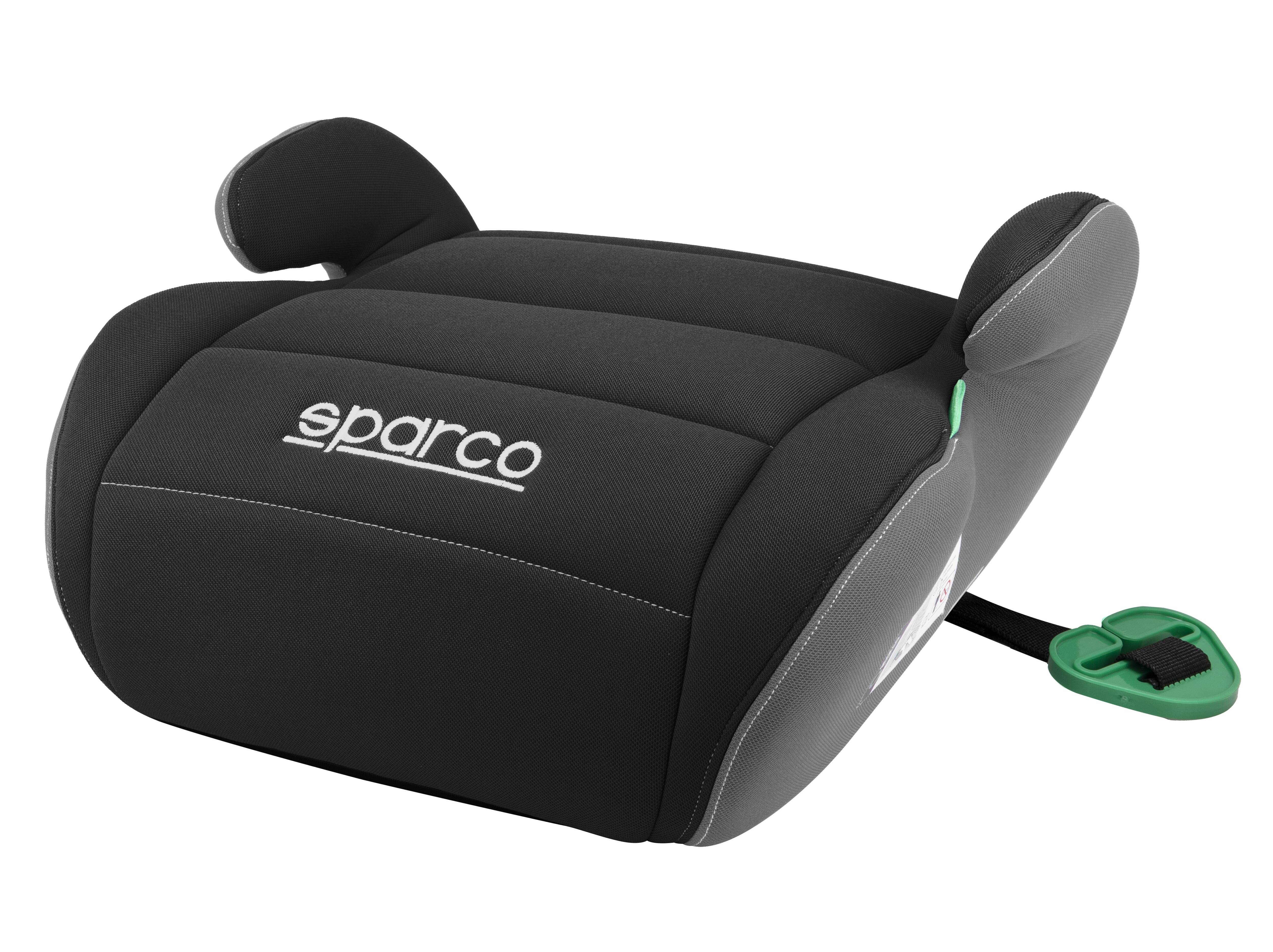 Low booster seat - Black/gray - 125-150cm - I-Size