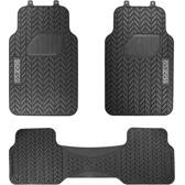 ASC Tappetini Auto In Moquette Per Opel Crossland X 2017-2023, Set 4 Pezzi, Battitacco In Gomma Elettrosaldato, Antiscivolo, Prodotto Italiano - 4