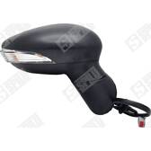 Tapis selle noir / galons noir et blanc mixte
