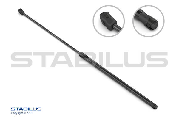 Bonnet gas struts