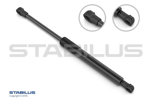 Bonnet gas struts