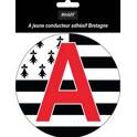 Disque A adhésif jeune conducteur bretagne x1 STICKZIF - SCA9