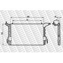 Condensor, airconditioning STORM - 24010