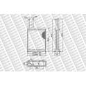 Heat Exchanger, interior heating STORM - 25505