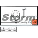Sachet de 10 joints d'étanchéité (porte-injecteur) STORM - 46000000616