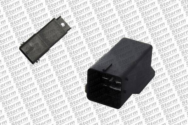 Relay, glow plug system