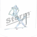 Window regulator, Front STORM - 123076