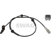 Sensor, revoluciones de la rueda SWAG - 62 10 7283