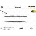 Satz aus zwei Scheibenwischerblättern SWF - 116342