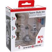 Approved bulb box - 12v H1+H7 SWISSDRIVE - 2404028