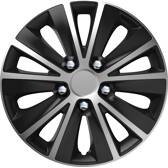 Satz 16'' Nebraska-Radkappen  Grau/Schwarz SWISSDRIVE - VNJ6516