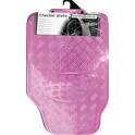 Rubbermat aluminium look - 4st - Roze SWISSDRIVE - APA60PK