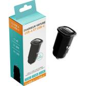 USB Cigar Light Adapter + USB C 30W SD SYNCHRO - 934735