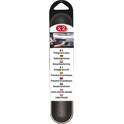Bumper guards - 25cm - Black (x2) SYNCHRO - 129967