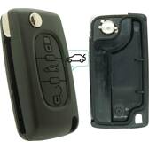 Case compatible with Peugeot/Citroën/Fiat/Lancia - 3 buttons SYNCHRO - 886201