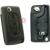Shell compatible Peugeot/Citroën - 3 buttons SYNCHRO - 886202
