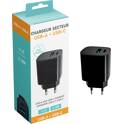 1USB A AC charger + 1 USB-C SD SYNCHRO - 934721