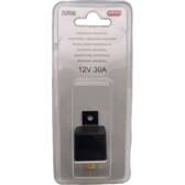 Universal relay - 30A 5 black terminals SYNCHRO - 223132
