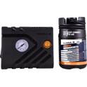 PREMIUM Puncture Repair Kit - Air Compressor + Automatic Inflator - 450 ml TERRA-S - T56003