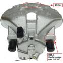 Brake Caliper (Remanufactured) TEXTAR - 38078400
