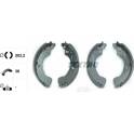 Brake Shoe Set TEXTAR - 91064400