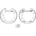 Bremsbackensatz TEXTAR - 84077200