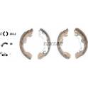 Bremsbackensatz TEXTAR - 91052500
