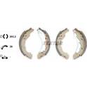 Bremsbackensatz TEXTAR - 91061600