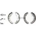 Bremsbackensatz TEXTAR - 91072100