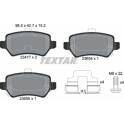 Bremsbelagsatz hinten TEXTAR - 2341703