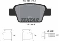 Bremsbelagsatz hinten
