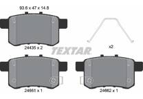 Bremsbelagsatz hinten