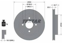 Bremssatz (2 Bremsscheiben)