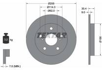 Bremssatz (2 Bremsscheiben)