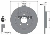Bremssatz (2 Bremsscheiben)