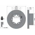 Bremsscheibe (pro Einheit) TEXTAR - 92295303