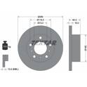 Bremssatz (2 Bremsscheiben) TEXTAR - 92034400