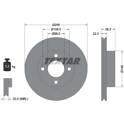 Bremssatz (2 Bremsscheiben) TEXTAR - 92054200