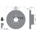 Bremssatz (2 Bremsscheiben) TEXTAR - 92071405