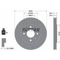 Bremssatz (2 Bremsscheiben) TEXTAR - 92078603