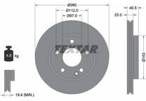 Bremssatz (2 Bremsscheiben)