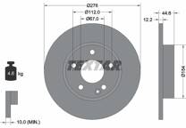 Bremssatz (2 Bremsscheiben)