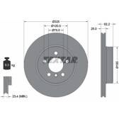 Bremssatz (2 Bremsscheiben) TEXTAR - 92141503