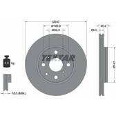 Bremssatz (2 Bremsscheiben) TEXTAR - 92141903