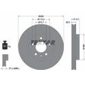 Bremssatz (2 Bremsscheiben) TEXTAR - 92165405